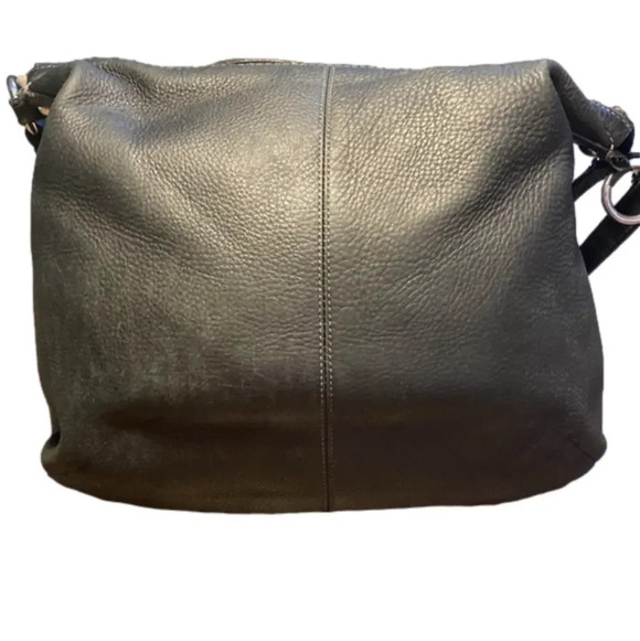 Coach in black pebbled leather - Vintage - Picture 3 of 13